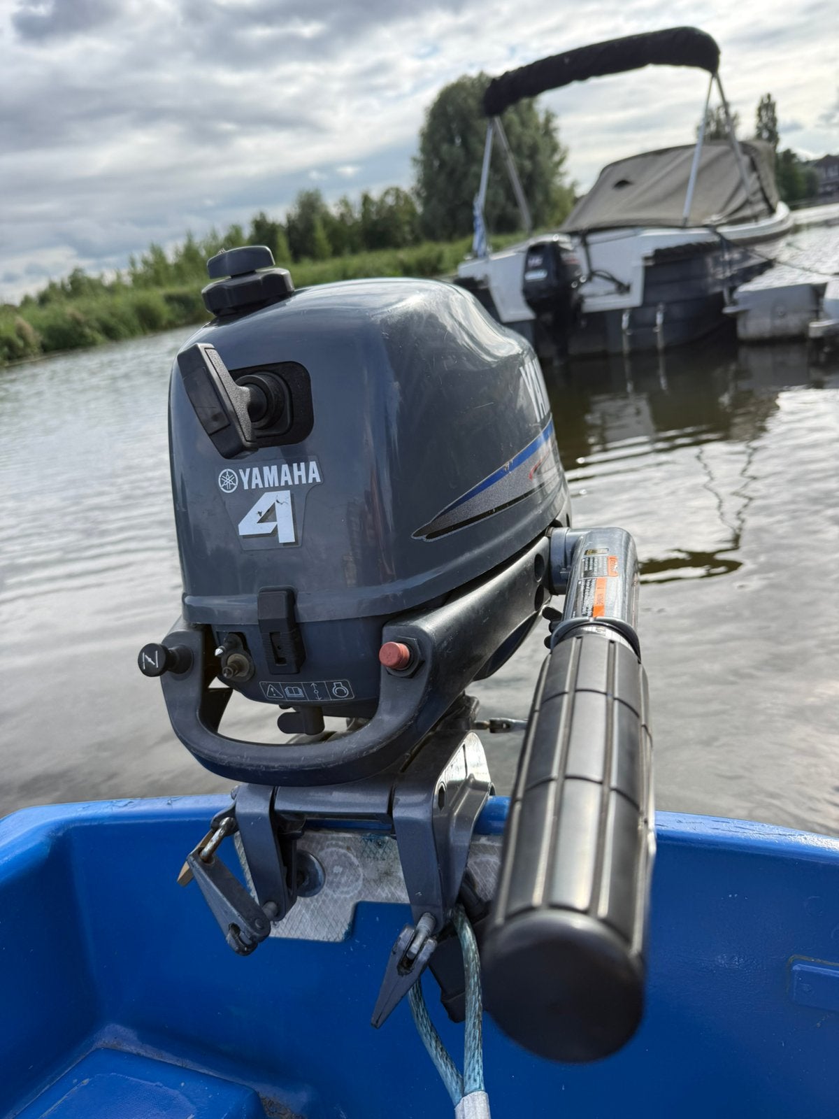 Yamaha buitenboordmotor 4 takt, Watersport en Boten, Accessoires en Onderhoud, Ophalen, Gebruikt, Motor en Techniek