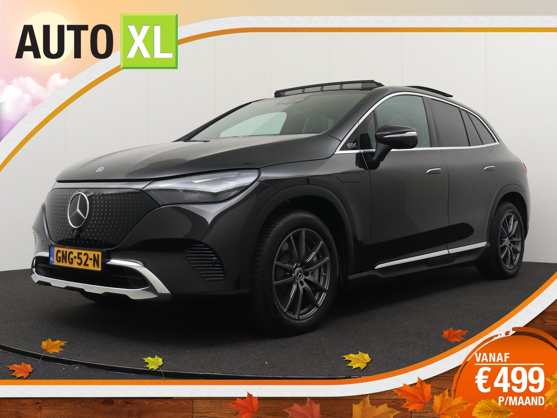 Mercedes-Benz EQE SUV 350+ Business Edition 96 kWh Pano-dak, Automaat, Dealer onderhouden, Gebruikt, EQE
