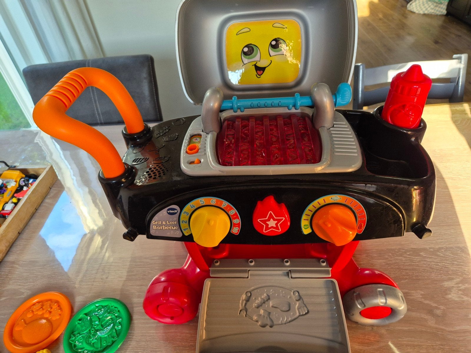 VTech Grill & Leer Barbecue met licht en geluid, Ophalen, Zo goed als nieuw, Overige typen, Met licht