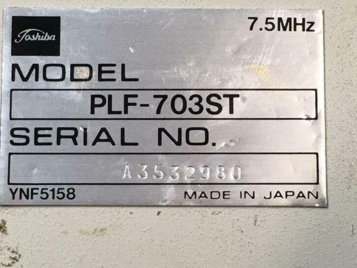 Toshiba PLF-703ST 7,5 MHz probe, Niet ingevuld, Gebruikt, Niet ingevuld, Ophalen of Verzenden