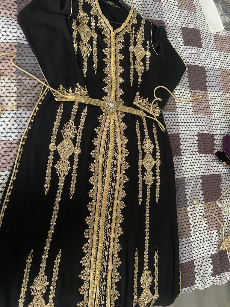 Marokkaanse jurken/tekshita, Kleding | Dames, Overige typen, Zwart, Nieuw, Ophalen