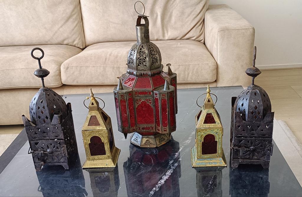 Marokkaanse lampenset uit Marrakech, Ophalen of Verzenden