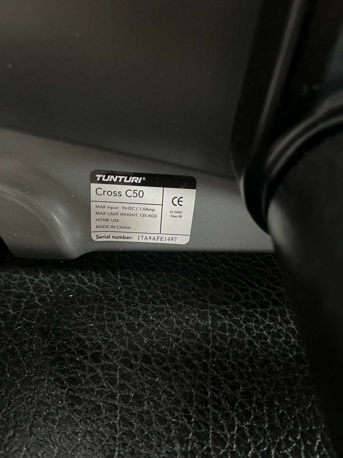 Tunturi Cross C50 Crosstrainer - Gebruikt, Ophalen, Zo goed als nieuw, Crosstrainer, Metaal