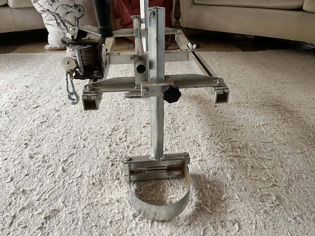 Chainsaw Mill of Draagbare zagerij, Ophalen, Gebruikt