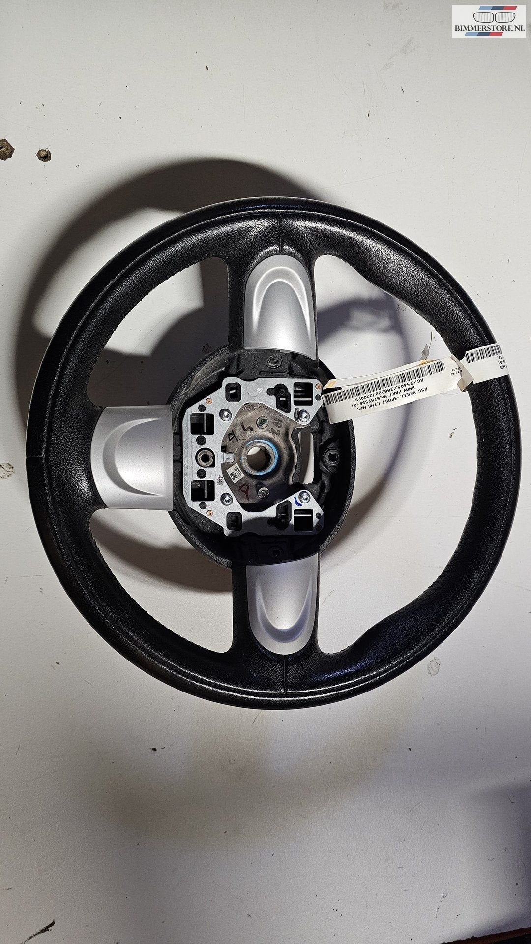 R56 stuur sport leer originele bekleding - 3368r561 - mini, Auto-onderdelen, Besturing, Gebruikt, -, -, Ophalen of Verzenden