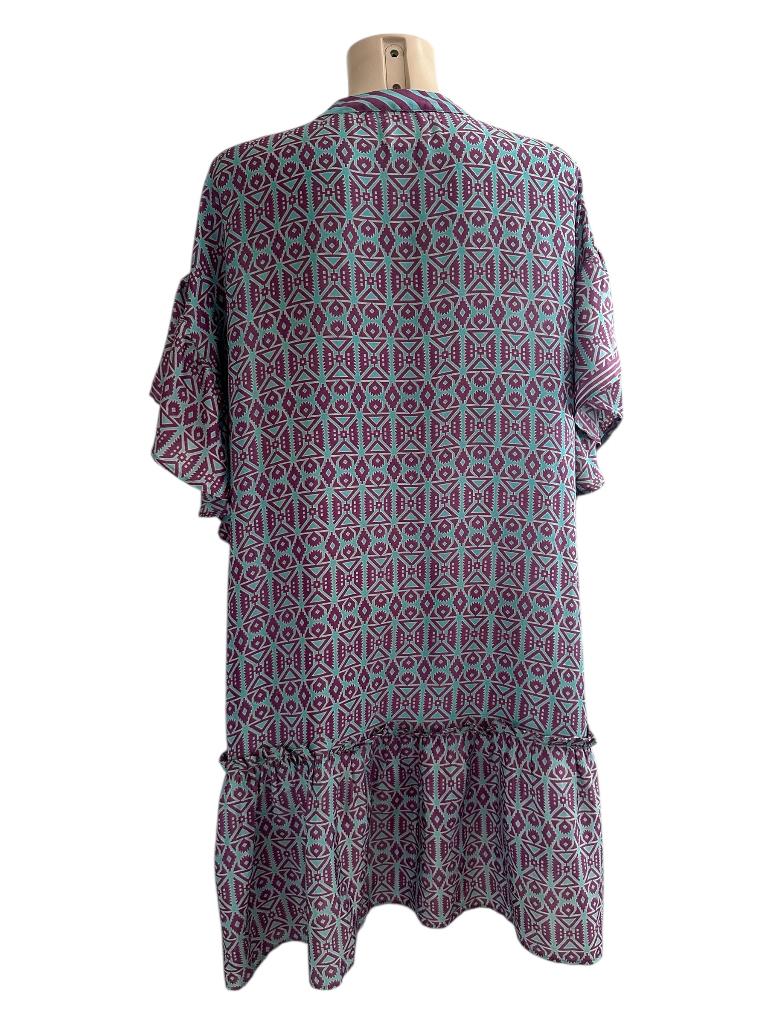 Sissel Edelbo jurk One Size, Maat 38/40 (M), Blauw, Ophalen of Verzenden, Zo goed als nieuw