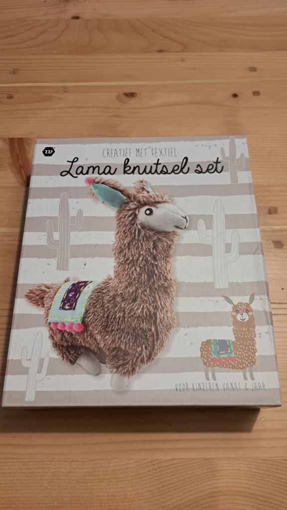 Lama Knutselset - Creatief met Textiel, Ophalen of Verzenden, Nieuw, Dieren, Knutselset