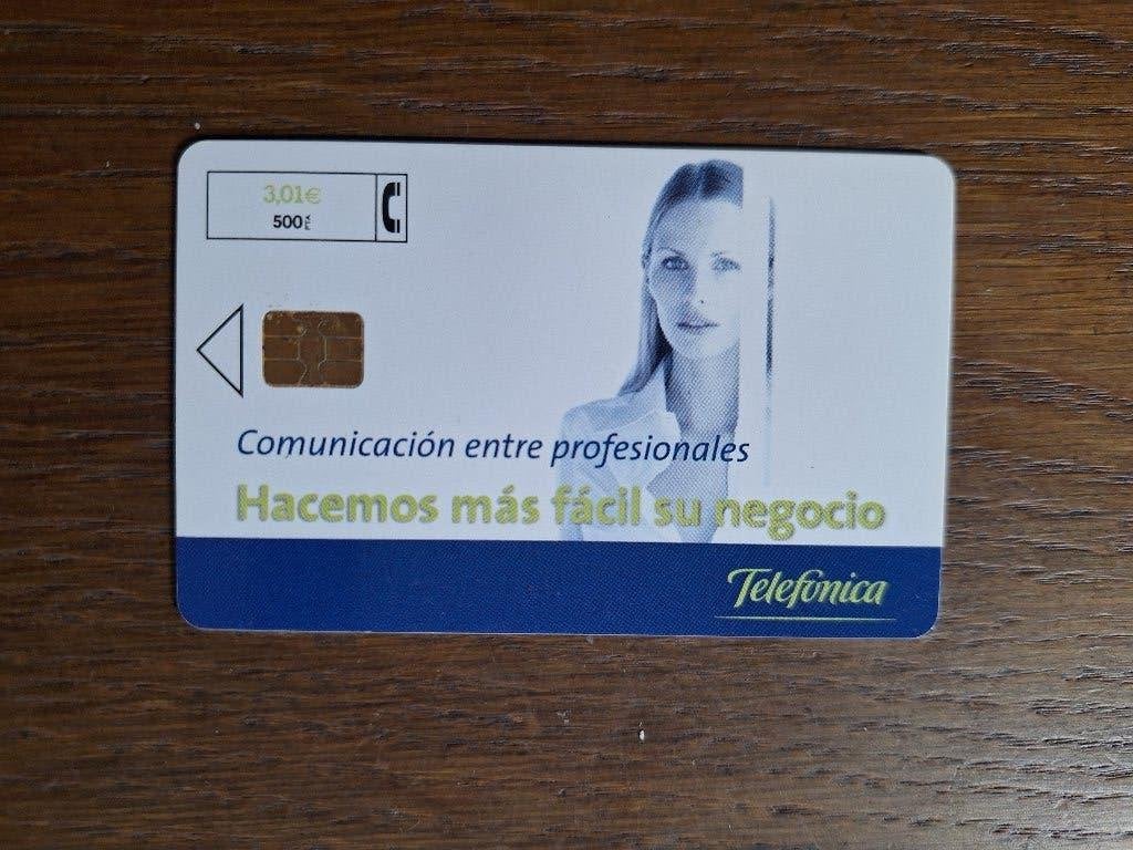 kleine oplage telefoonkaart uit Spanje 08/01, Verzamelen, Telefoonkaarten, Verzenden