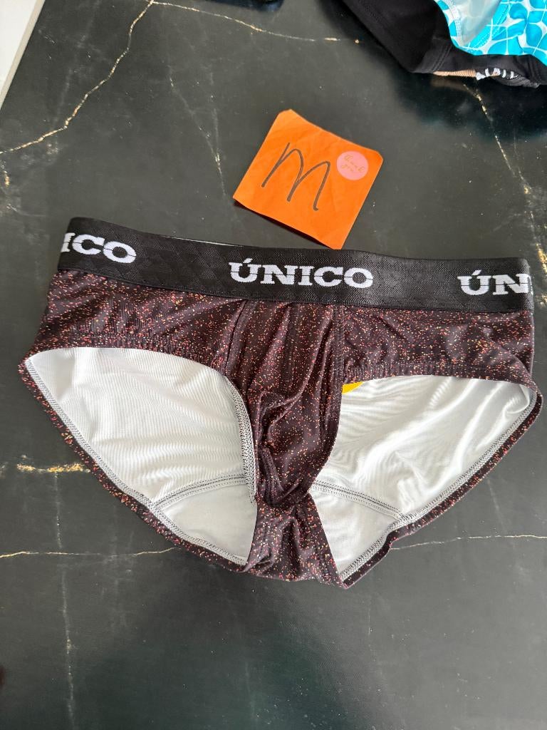 unico slip, maat M, lycra, Ophalen of Verzenden, Bruin, Slip