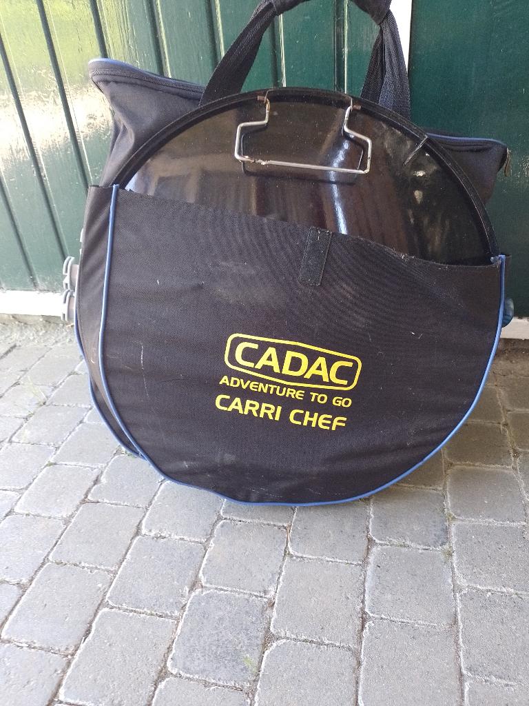 Cadac skottelbraai met veel accessoires-in handige opbergtas, Tuin en Terras, Gasbarbecues, Ophalen of Verzenden, Gebruikt, Cadac