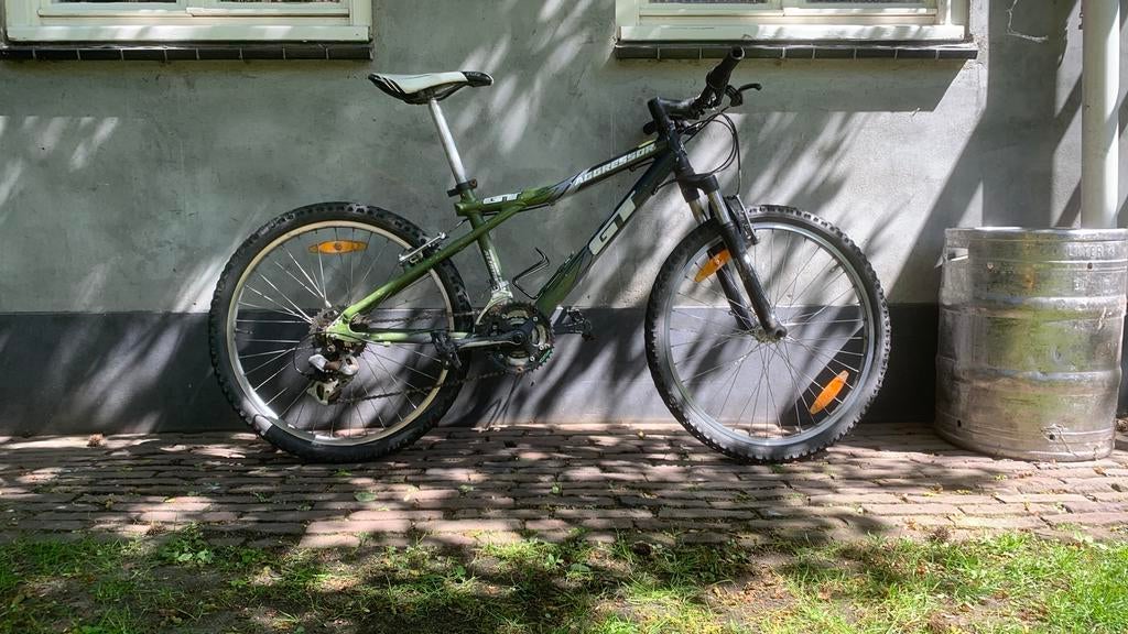 Gt aggressor Mouintenbike wielen 24 inch voor kinderen van 6, Ophalen, Velgrem, Versnellingen, Gebruikt