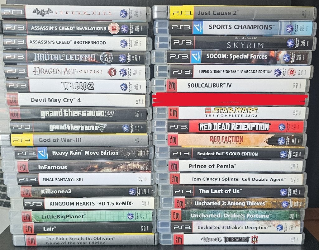 ps3 games, o.a. final fantasy, gta, uncharted, Avontuur en Actie, Gebruikt, 1 speler, Ophalen of Verzenden
