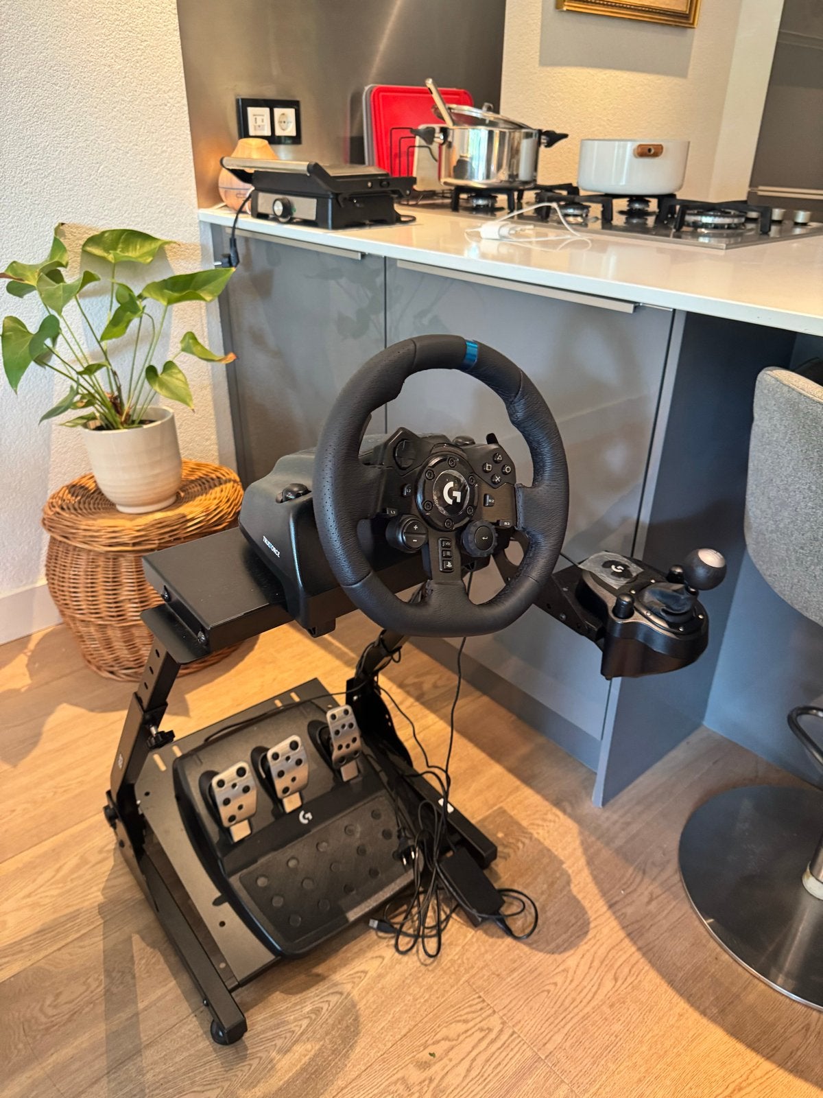 Logitech Driving Force Set - Zo goed als nieuw, Ophalen, Overige merken, Zo goed als nieuw