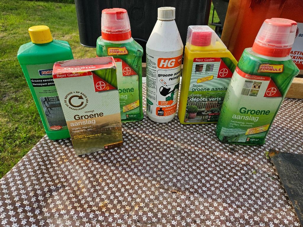 GROENE AANSLAG VERWIJDERAAR BAYER HG ONG 5 LTR, Ophalen, Nieuw, Onkruidbestrijding