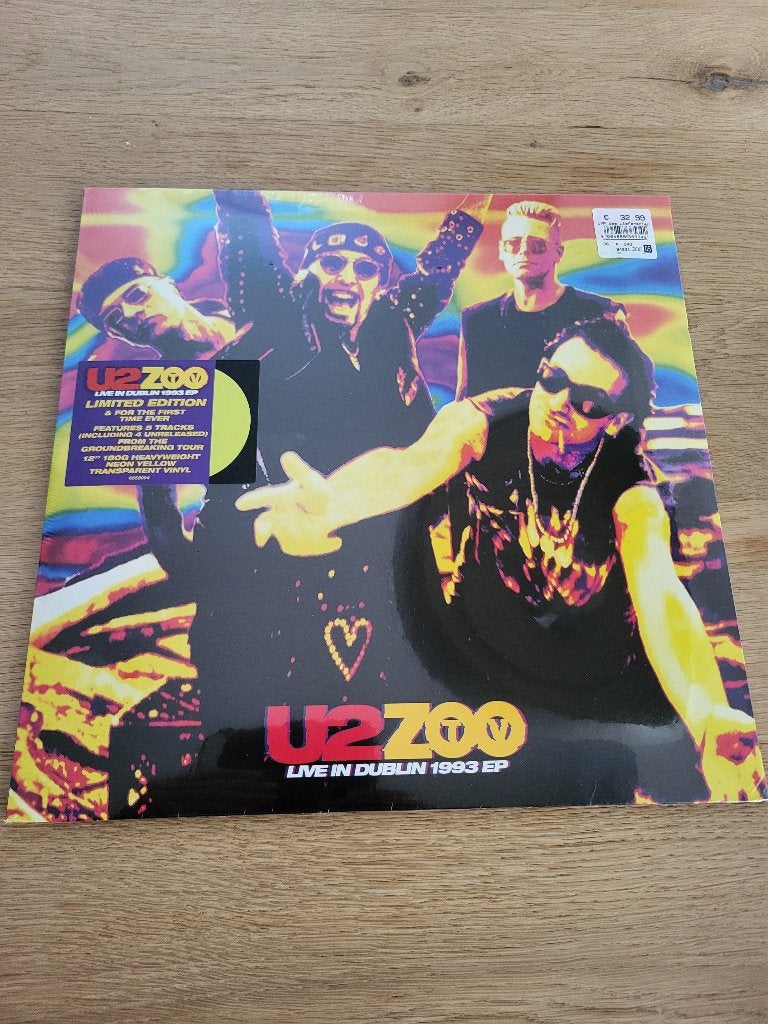 U2 – Zoo TV (Live In Dublin 1993) (nieuw, gesealed), 2020 tot heden, Ophalen of Verzenden, 12 inch, Nieuw in verpakking
