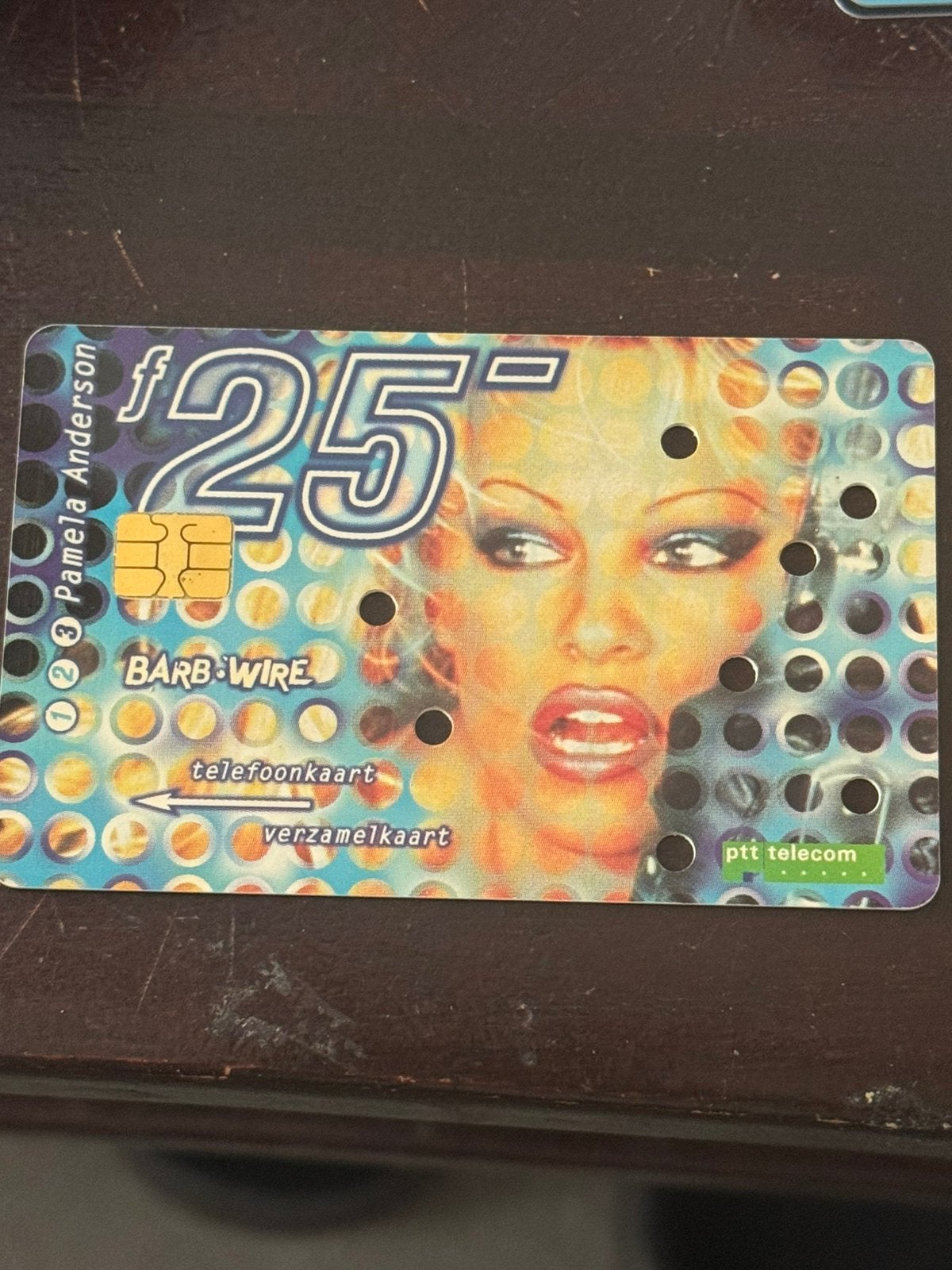Vintage Telefoonkaart Pamela Anderson, Ophalen of Verzenden, Zo goed als nieuw, Overige typen, Universeel