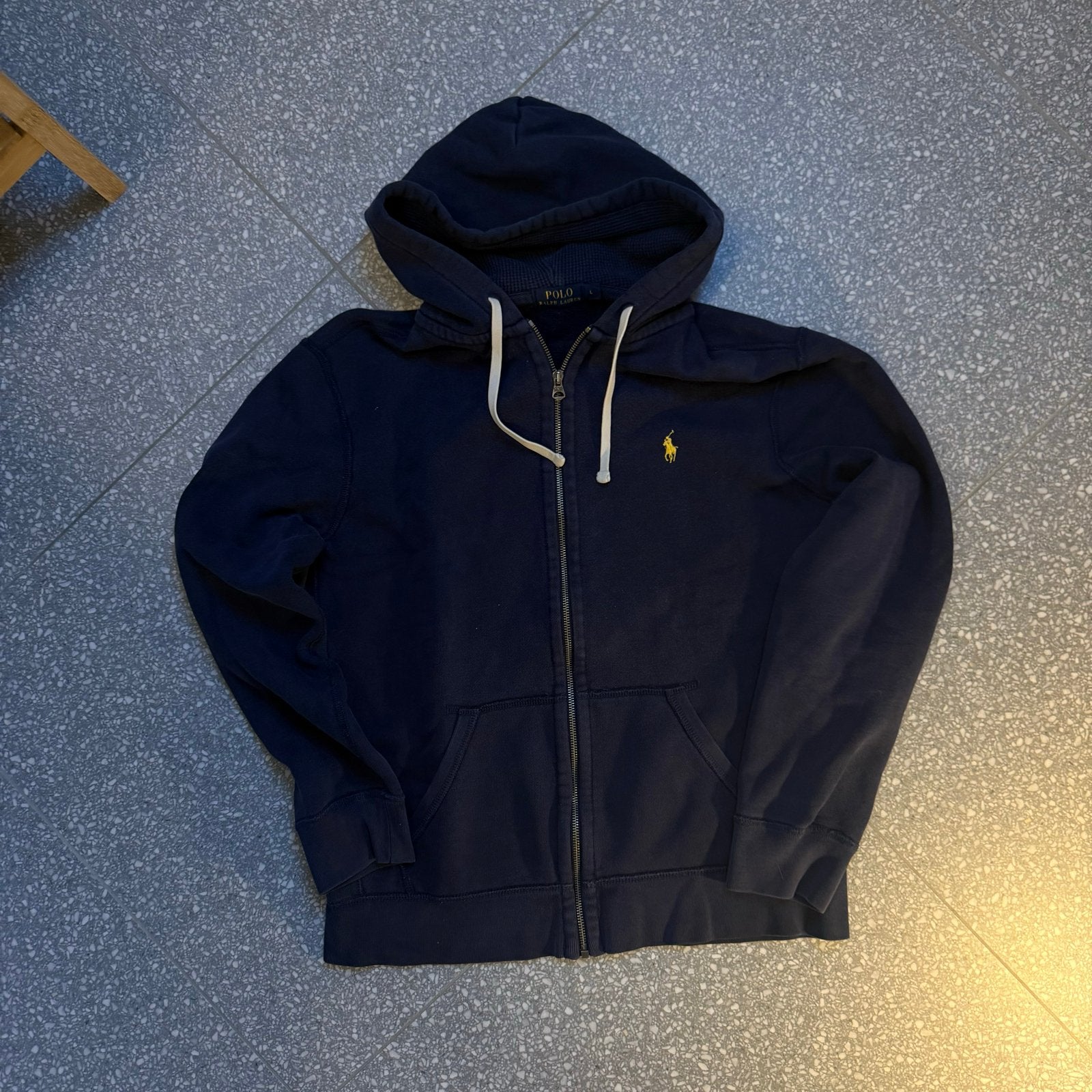 Ralph Lauren Vest Maat L, Ophalen of Verzenden, Gedragen, Maat 52/54 (L), Blauw