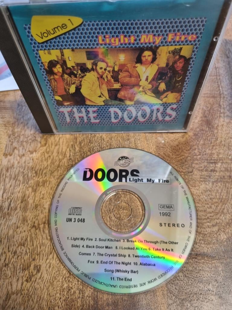 Cd The Doors – Light My Fire (Volume 1), Ophalen of Verzenden, Zo goed als nieuw, Poprock
