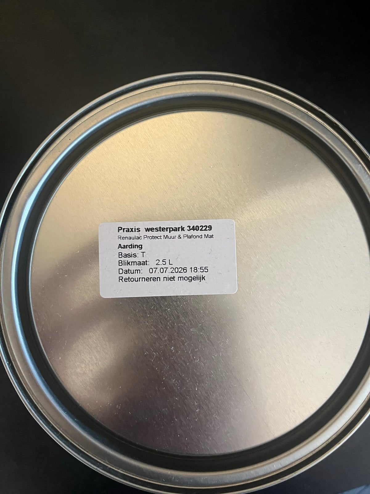 Renaulac Protect Muur & Plafond Mat verf - Aarding 2.5L, Ophalen, Nieuw, Overige typen