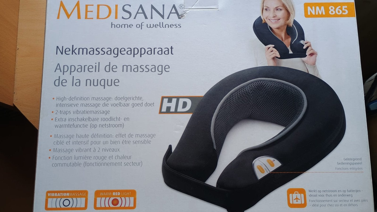 Nekmassage apparaat medisana NM 865, Ophalen of Verzenden, Zo goed als nieuw, Apparaat