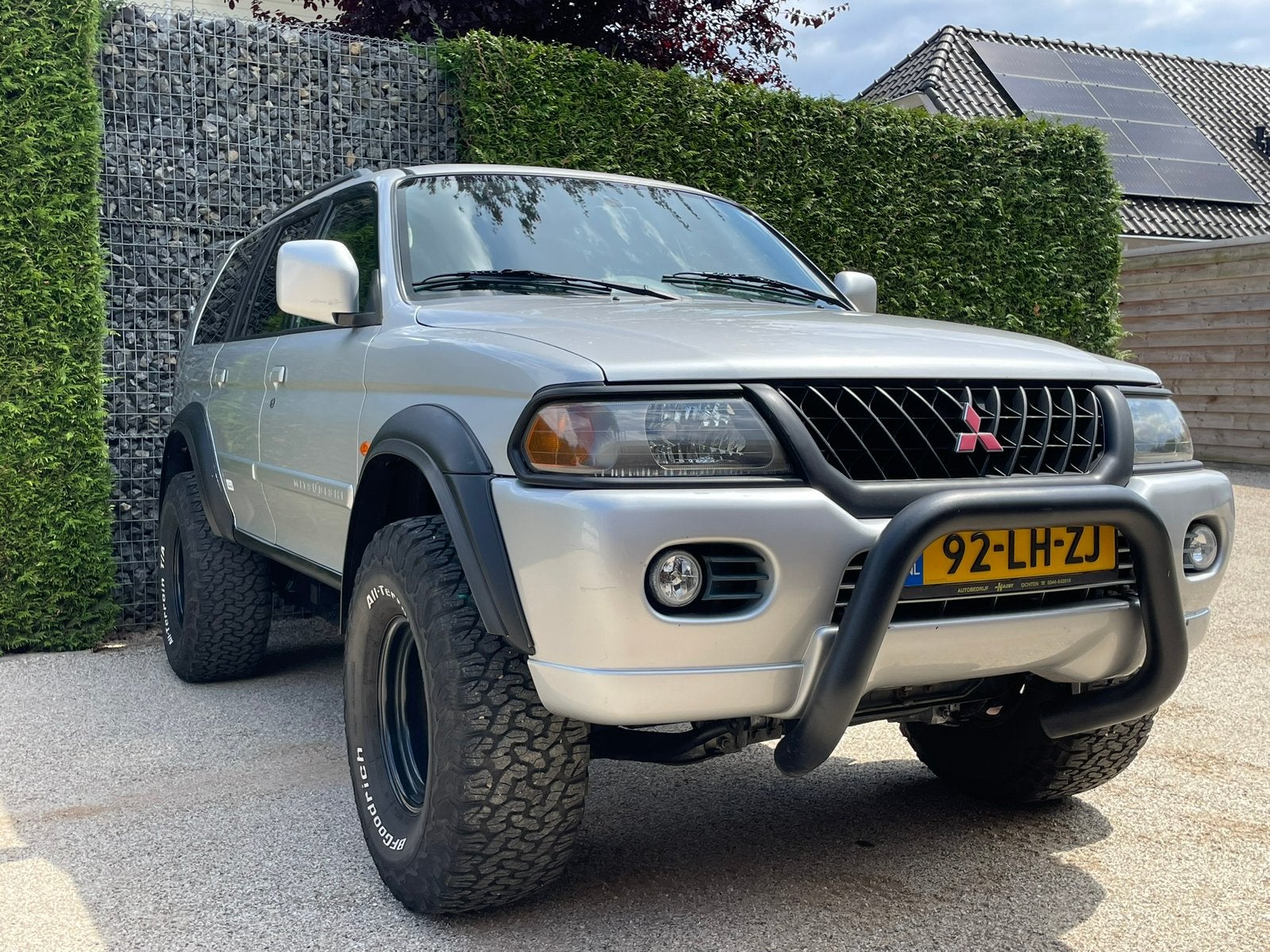 Mitsubishi Pajero Sport 3.0 V6 AUT leuke 4x4 benzine, Auto's, Mitsubishi, Bedrijf, Te koop, Pajero Sport, 4x4, Airbags, Airconditioning