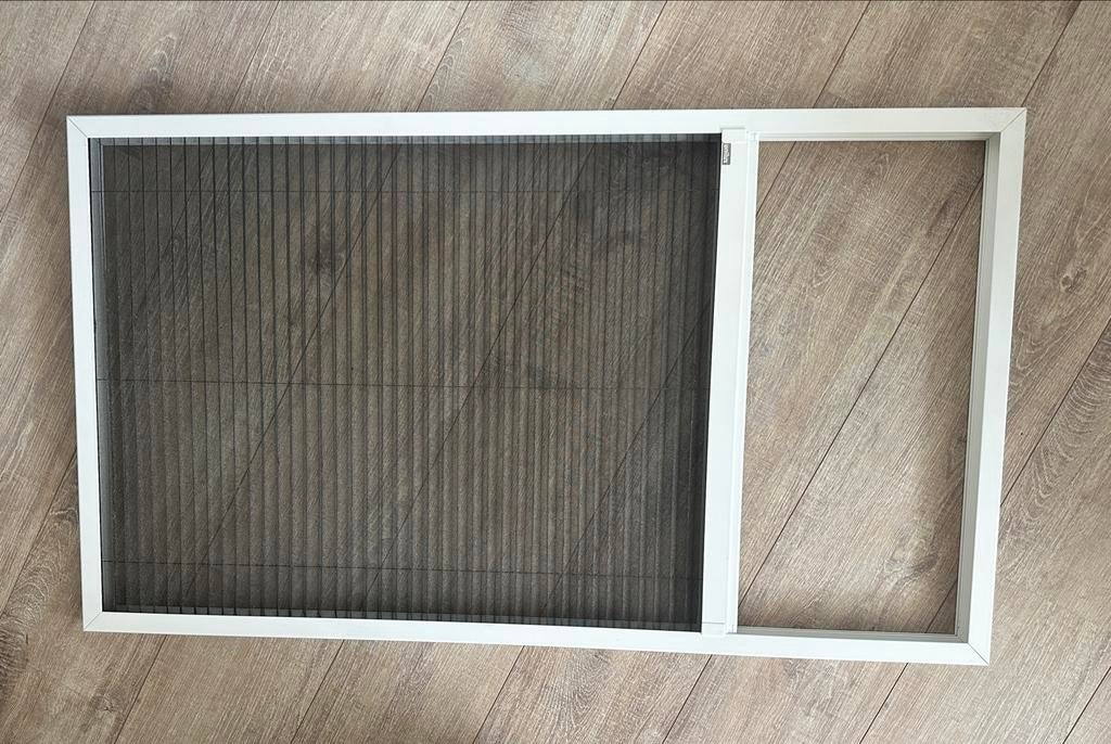 Unilux Plissé hor 101 cm bij 58 cm, Gebruikt, Hordeur, Minder dan 200 cm, Metaal
