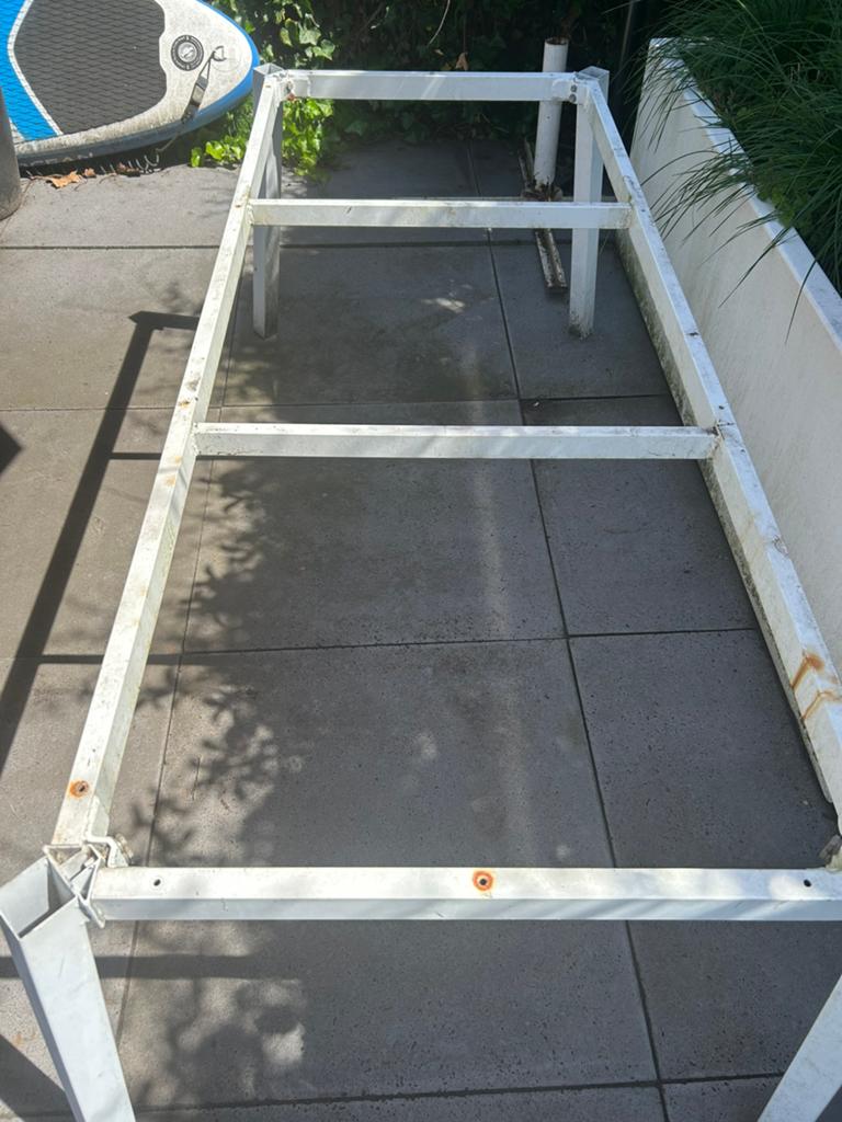Tafelframe voor tuijtafel 160x70, Ophalen, Tafelpoot, Gebruikt, 50 tot 100 cm