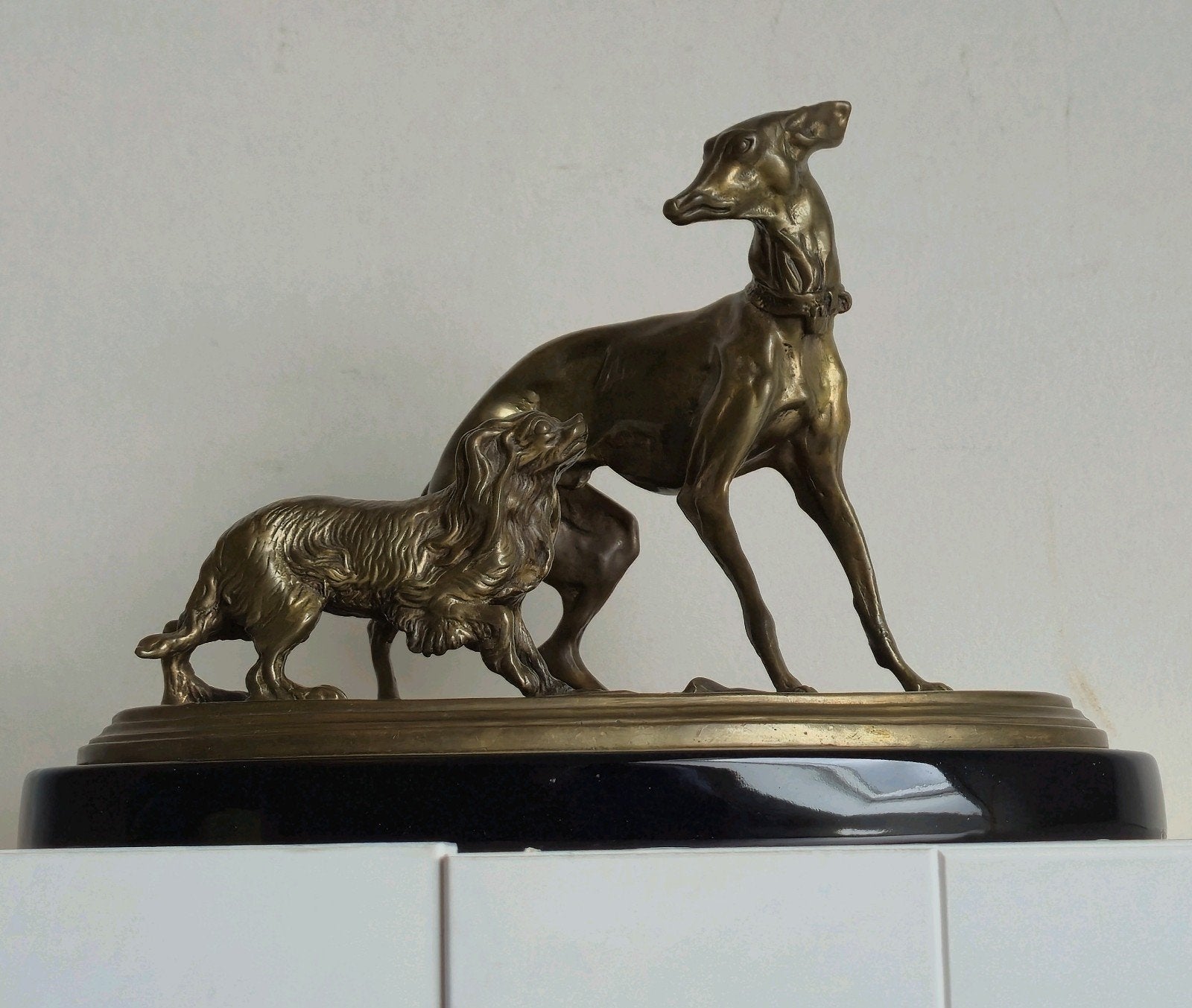 Bronzen beeld PJ Mene, Antiek en Kunst, Antiek | Koper en Brons, Brons, Ophalen of Verzenden