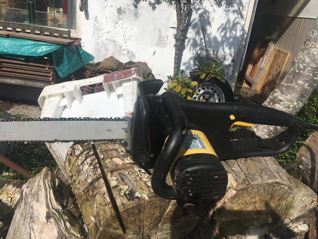 elektrische kettingzaag florabest fks 2000/6, Tuin en Terras, Hand-tuingereedschap, Ophalen of Verzenden, Gebruikt, Florabest