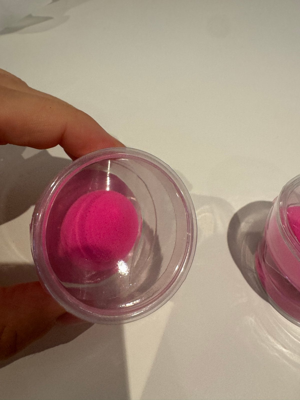 2x Mini Beauty Blender Roze, Gehele gezicht, Nieuw, Ophalen of Verzenden, Roze