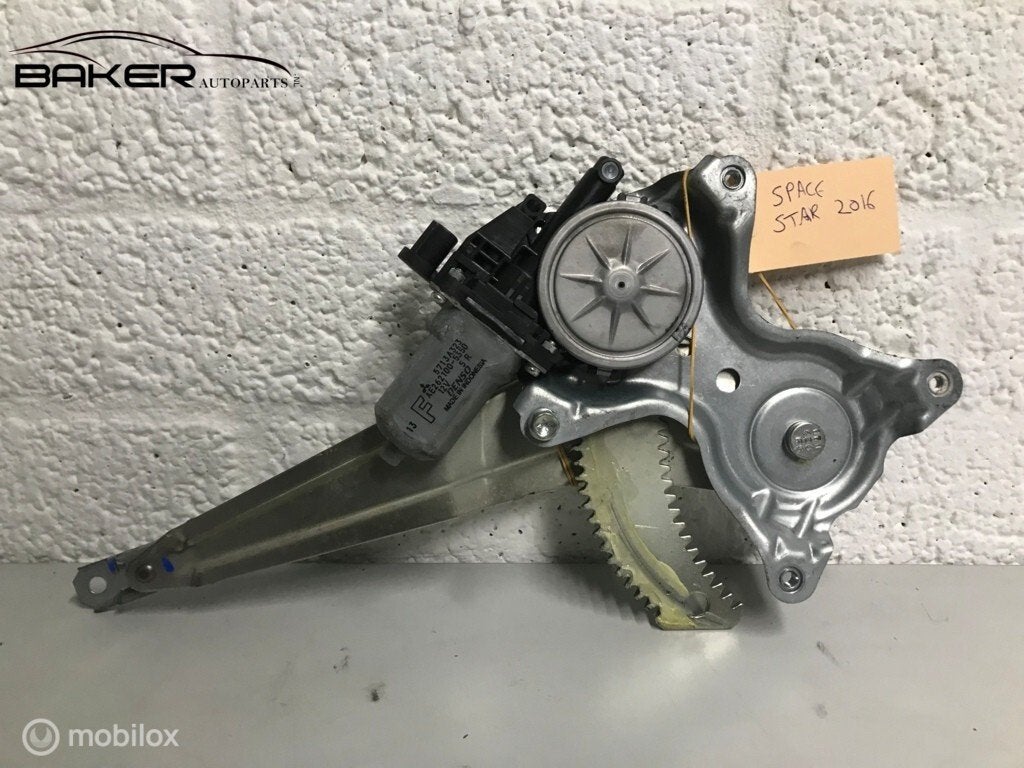 Raammechanisme rechtsachter Mitsubishi Space Star II 13-'18, Gebruikt, Mitsubishi, Ophalen of Verzenden
