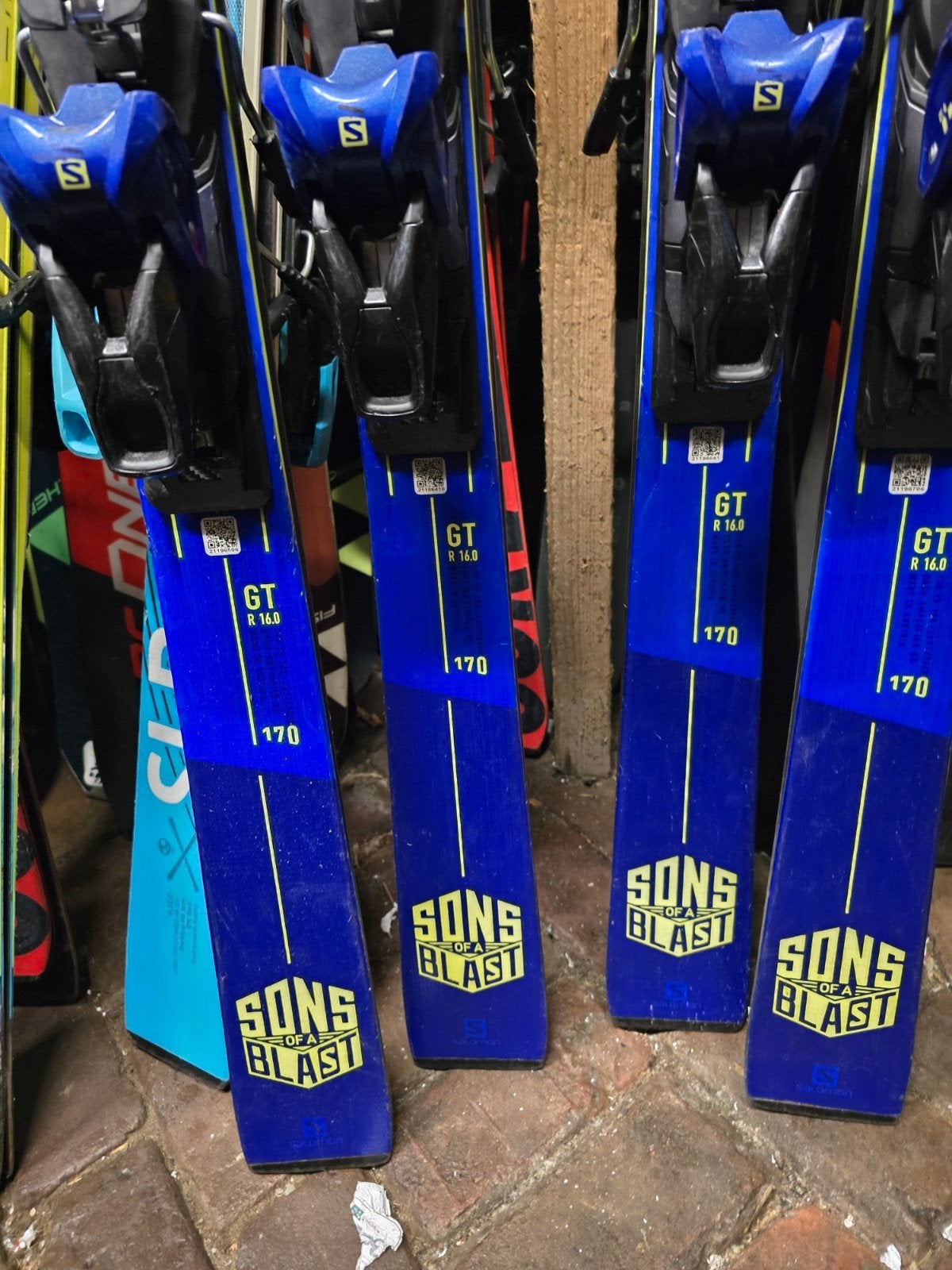 Salomon S RACE GT sons of blast gevorderd top ski, 160 tot 180 cm, Zo goed als nieuw, Carve, Skiën
