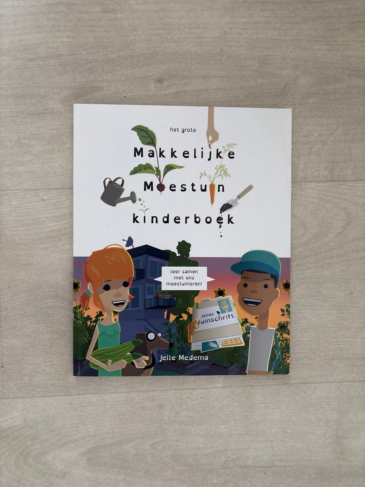 Het Grote Makkelijke Moestuin Kinderboek - Jelle Medema, Ophalen of Verzenden, Zo goed als nieuw, Non-fictie