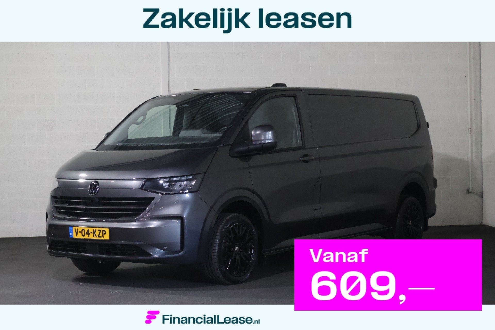 Volkswagen Transporter T7 2.0 TDI L2 H1 150pk, Stof, Gebruikt, Euro 6, 4 cilinders