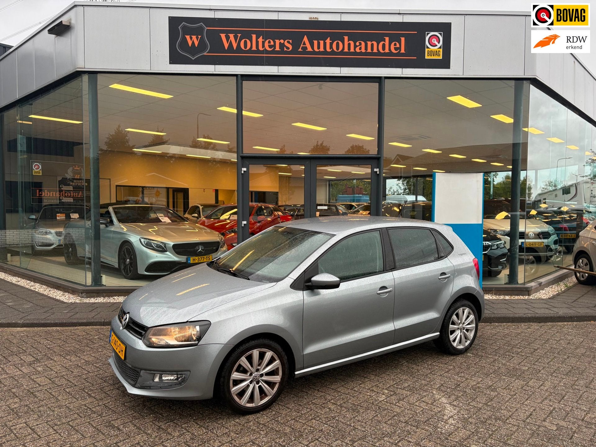 Volkswagen Polo 1.2-12V Comfortline, Voorwielaandrijving, Zwart, 1198 cc, Bedrijf