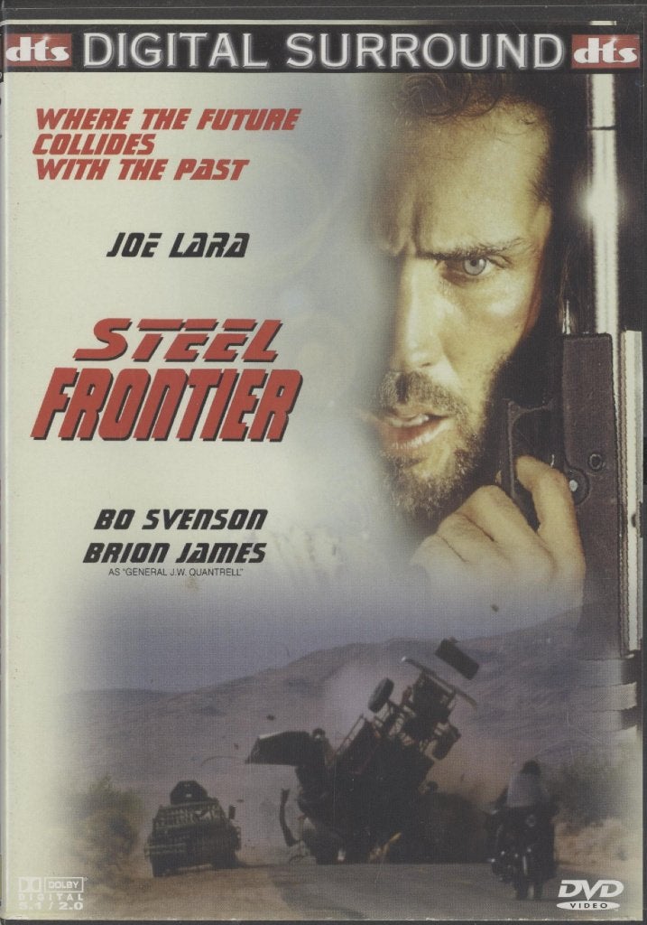 74) Steel Frontier: met Joe Lara en Bo Svenson, Vanaf 16 jaar, Ophalen of Verzenden, Gebruikt, Actie