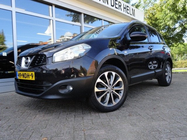 Nissan Qashqai 2.0 Tekna 4WD Airco / Navi, Gebruikt, Zwart, Vierwielaandrijving, Qashqai