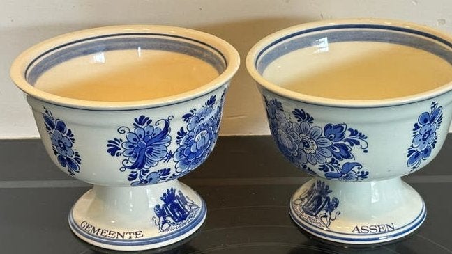 Set van 2 Royal Goedewaagen Delfts Blauw kommen, Ophalen