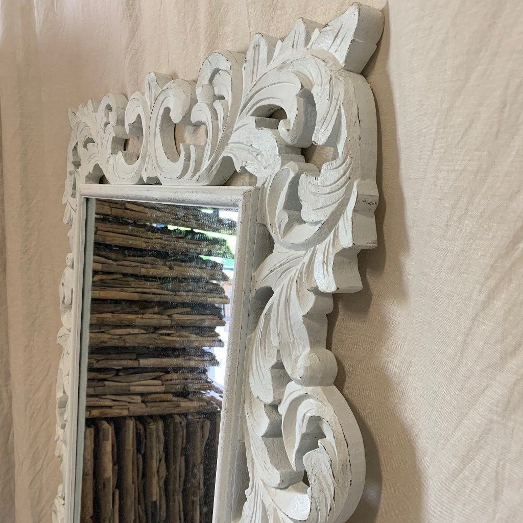 barok spiegel – houten lijst - 180 x 100 cm - Gratis bezorgd, Huis en Inrichting, TTM Wonen, Meubels – (Perzische) Tapijten en Woonaccessoires
