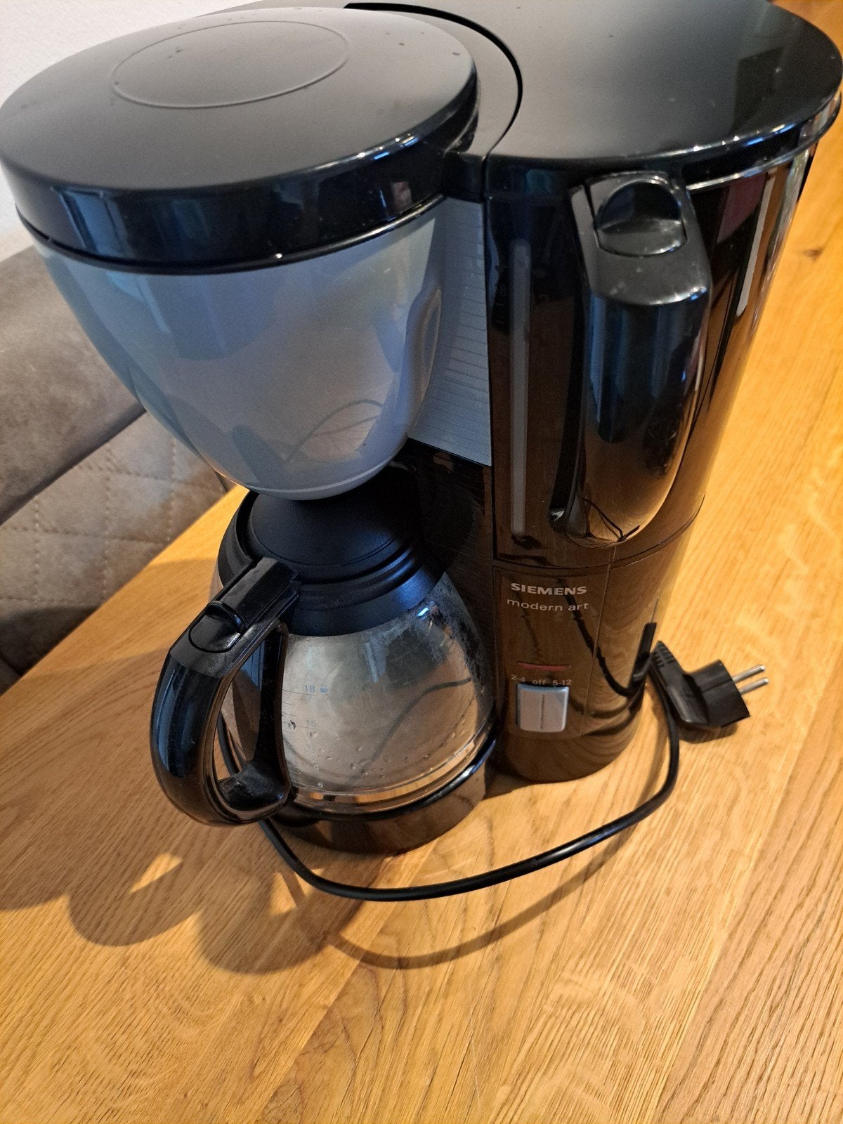 Siemens filterkoffieapparaat, Ophalen, 10 kopjes of meer, Koffiemachine, Gemalen koffie