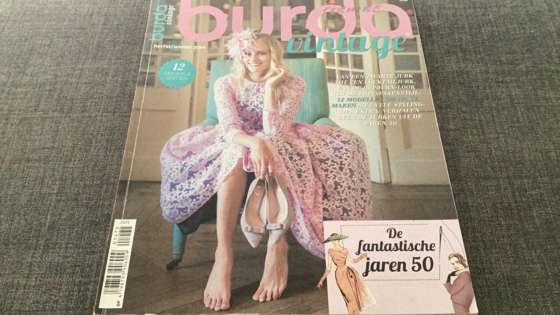Burda Vintage jaren 50, Ophalen of Verzenden, Zo goed als nieuw, Vrouw, Burda
