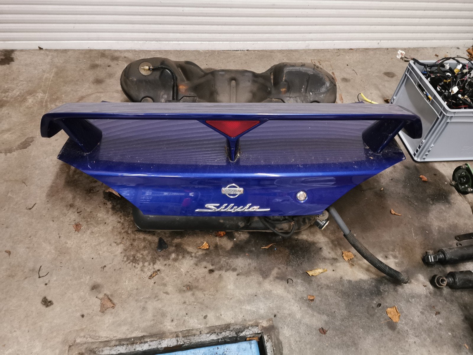 OEM Nissan Silvia S15 Aero spoiler incl. kofferdeksel, Ophalen, Gebruikt, Achterklep, Achter