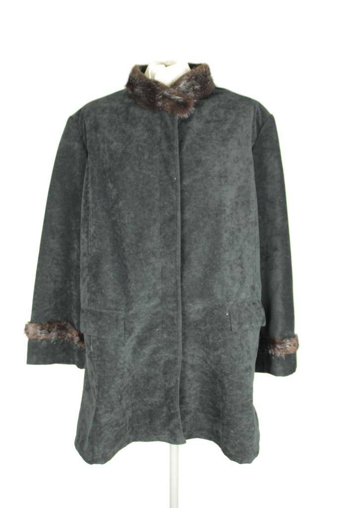 Mooie zwarte dameswinterjas.Mt L Gaia Nilo Cavallo Italy, ., Zwart, Maat 42/44 (L), Ophalen of Verzenden