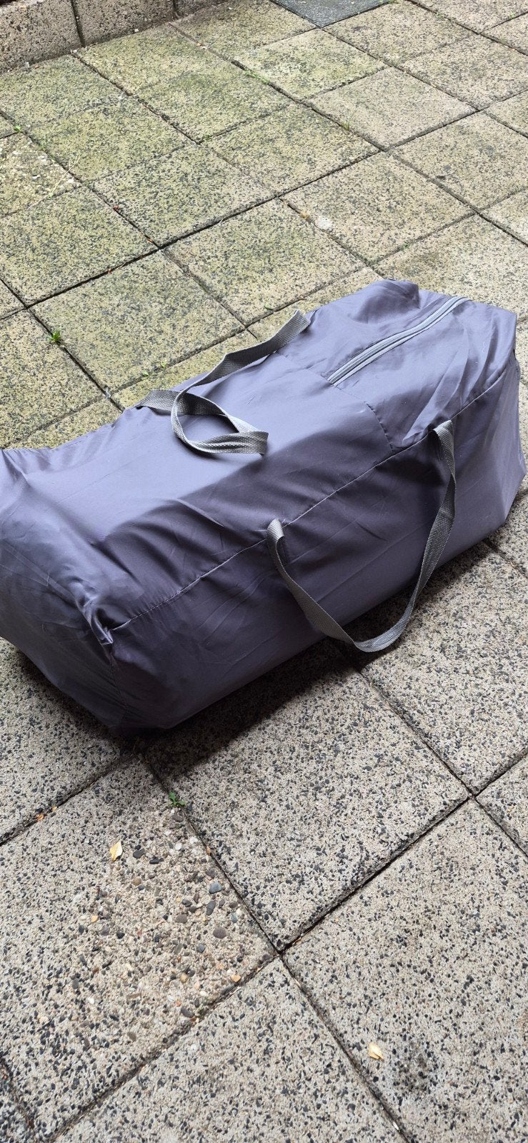 Kinderkraft Joy Reiswieg/Campingbedje - Grijs, Ophalen, 70 tot 85 cm, Zo goed als nieuw, Minder dan 140 cm
