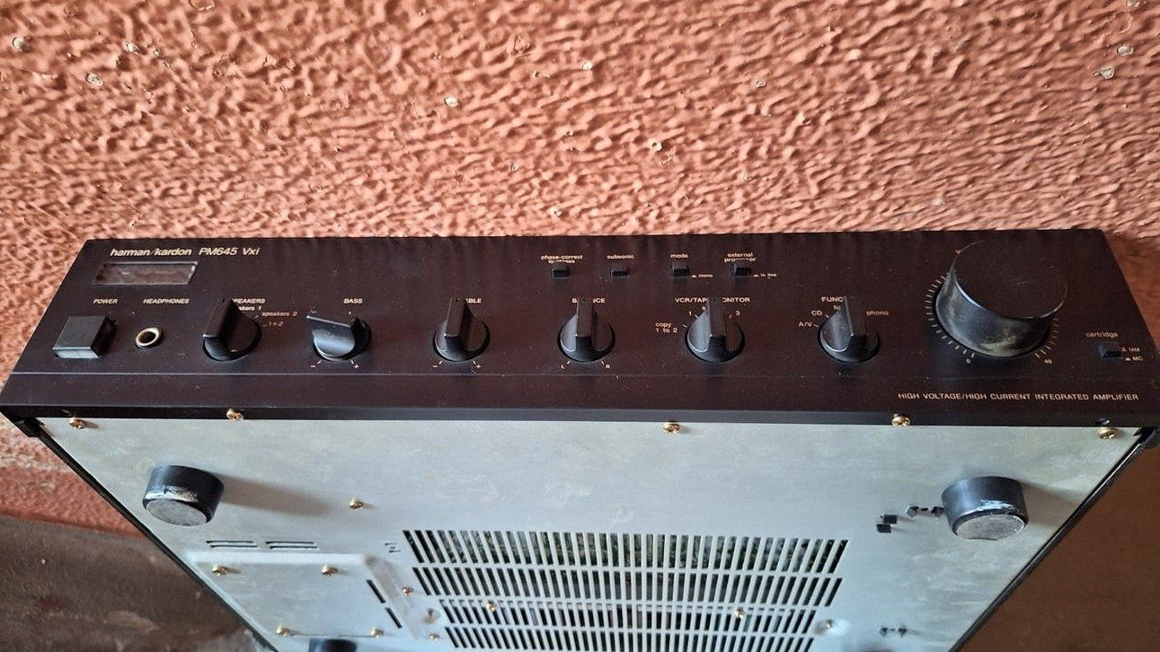 Harman Kardon PM645 Vxi Versterker - High Current, Overige merken, Gebruikt, Ophalen of Verzenden, 60 tot 120 watt