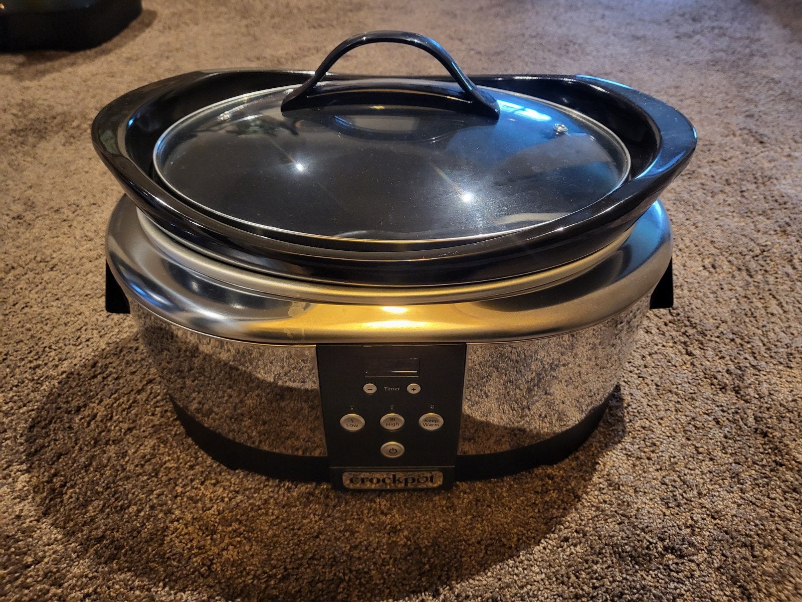 Crockpot Slowcooker - Zo goed als nieuw, Ophalen of Verzenden, Zo goed als nieuw