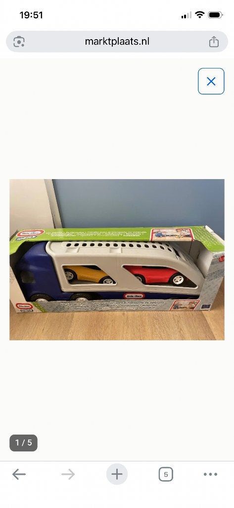Little Tikes auto, Ophalen, Nieuw