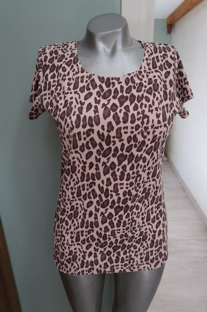Ambika prachtig truitje S suedine stretch, Kleding | Dames, Bruin, Nieuw, Ophalen of Verzenden, Maat 36 (S)