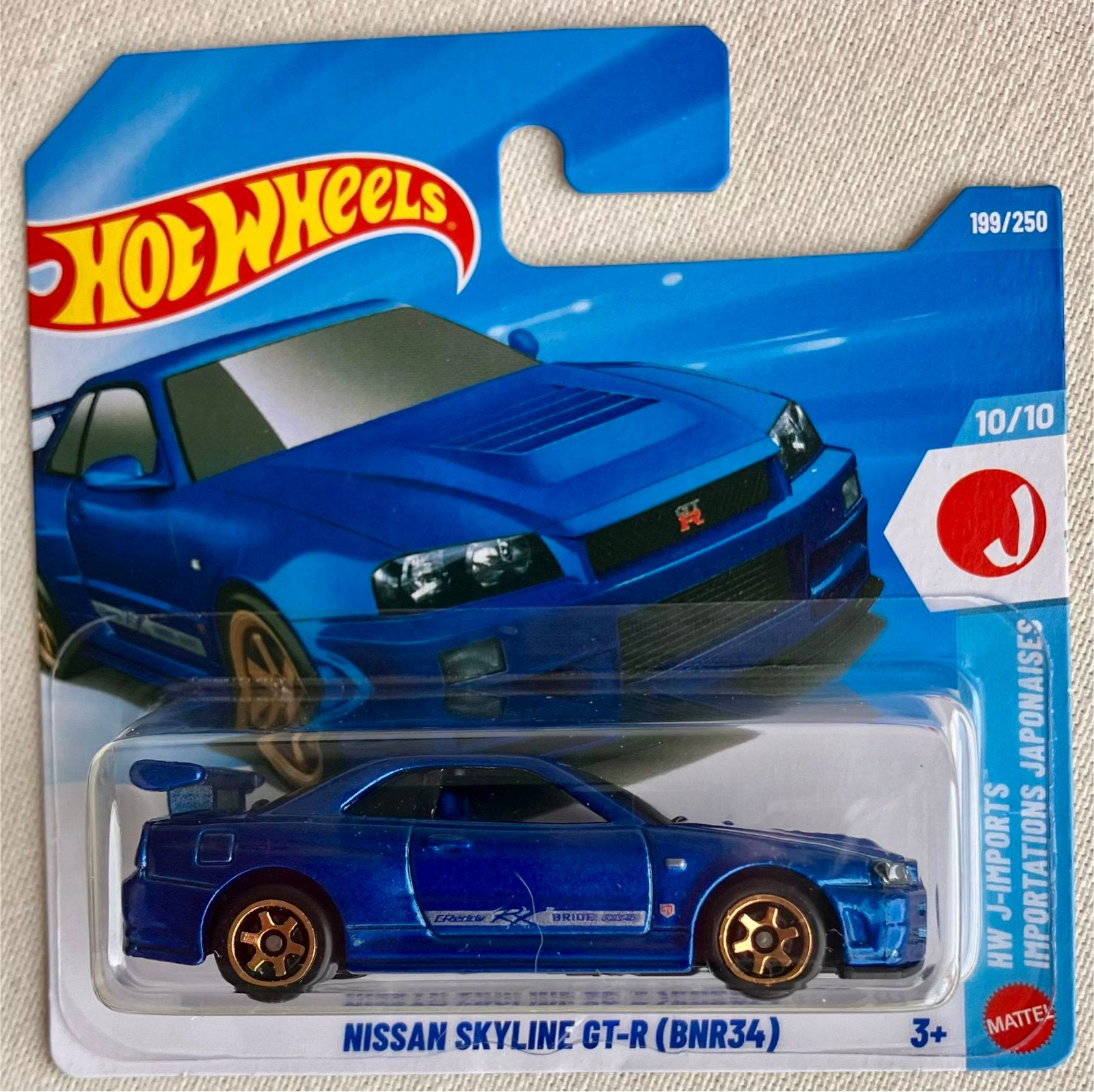 Hot Wheels Nissan Skyline GT-R (BNR34), Ophalen of Verzenden, Nieuw, Auto