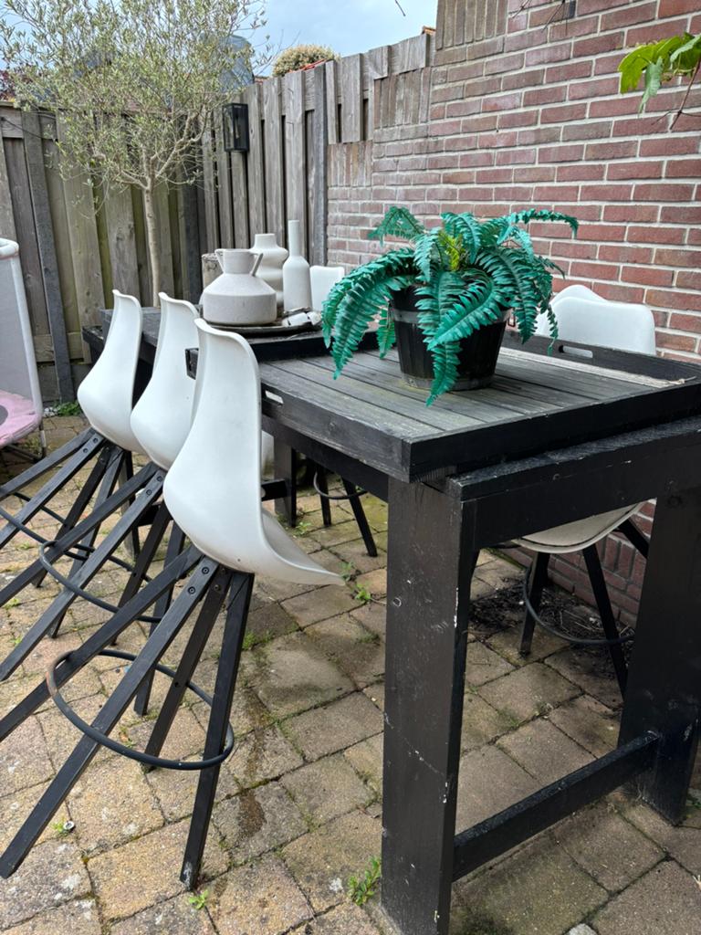 Tuin bar/eethoek, Tuin en Terras, Ophalen, Gebruikt, Eettafel